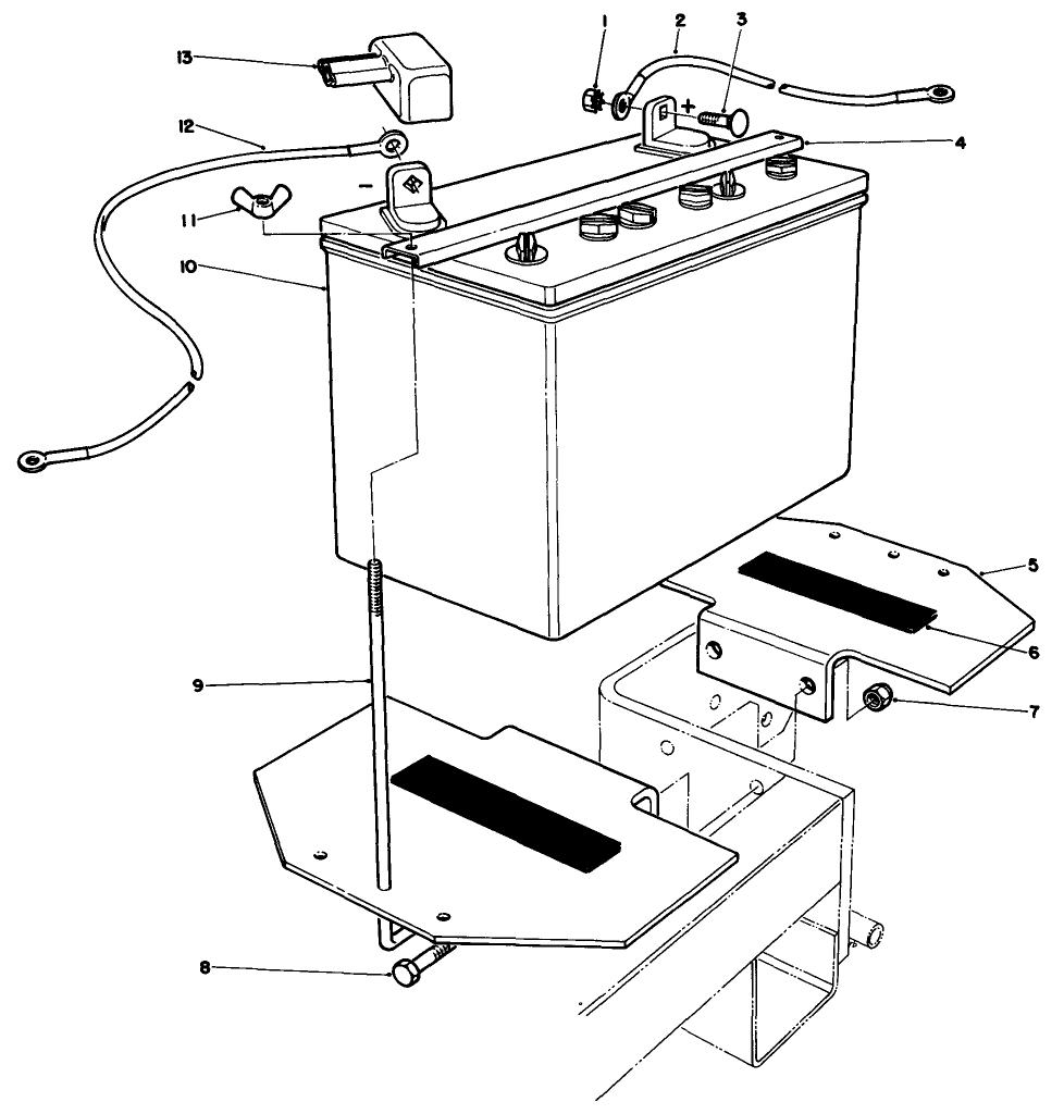 Electric Start Kit Model No. 30132 (Optional)(Continued) Diagram and Parts List for 30111 6000001 - 6999999 Toro Lawn Tractor Accessories
