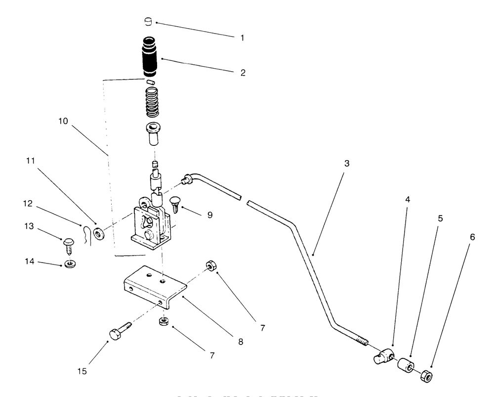 Lift Assembly Diagram and Parts List for 79150 9900001 - 9999999 Toro Lawn Tractor