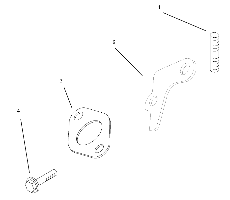 Exhaust Diagram and Parts List for 72064 8900600 - 8999999 Toro Lawn Tractor