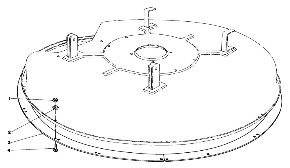Wet Grass Bagging Kit No. 38-5730 (Optional) Diagram and Parts List for 56138 3000001 - 3999999 Toro Lawn Tractor