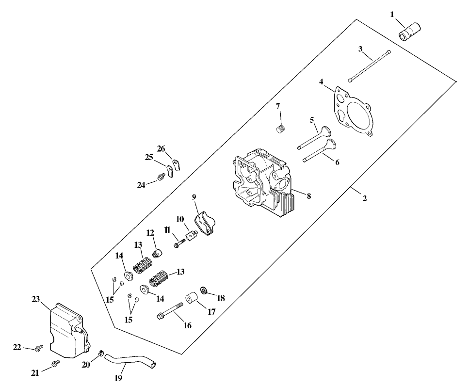 Clutch Assembly Diagram and Parts List for 30754 (60001-69999)(1986) Toro Lawn Tractor