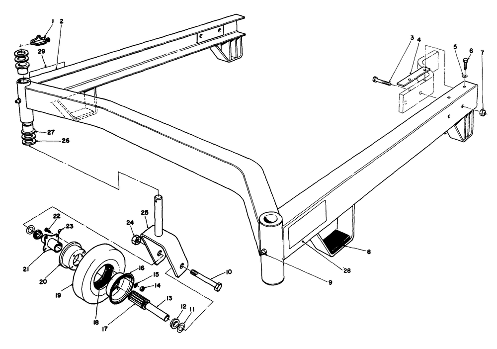 Cutting Unit Model No. 30747 (Continued) Diagram and Parts List for 30718 0000001 - 0999999 Toro Lawn Tractor