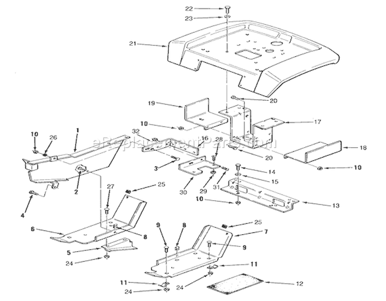 Page AG Diagram and Parts List for R1-16O802 1990 Toro Lawn Tractor