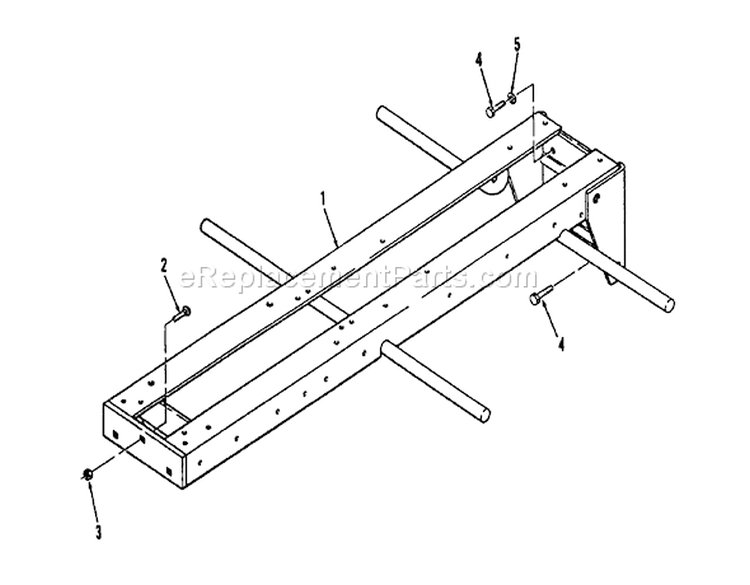 Frame Diagram and Parts List for R1-16O804 2000001-2999999 - 1992 Toro Lawn Tractor