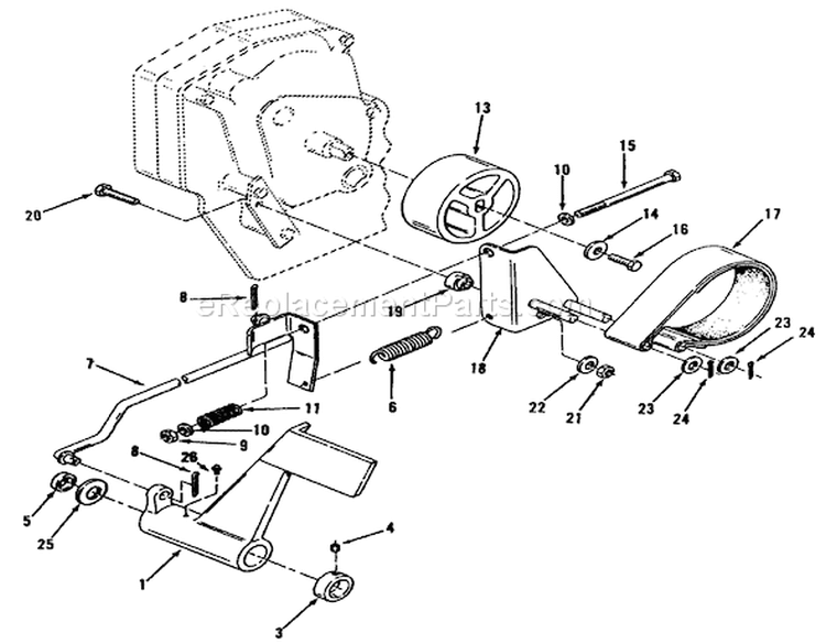 Page H Diagram and Parts List for R1-20OE02 2000001-2999999 - 1992 Toro Lawn Tractor