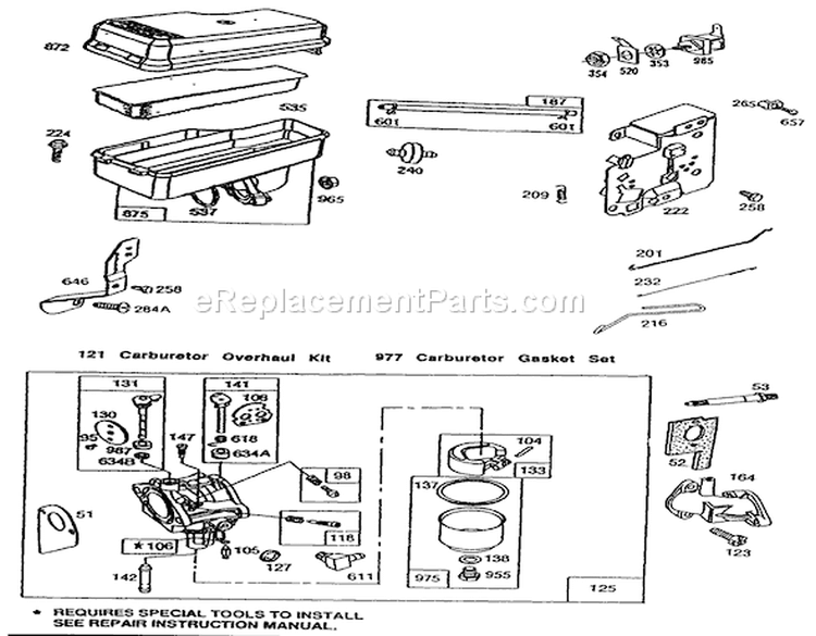 Page B Diagram and Parts List for R3-10B404 3900001-3999999 - 1993 Toro Lawn Tractor