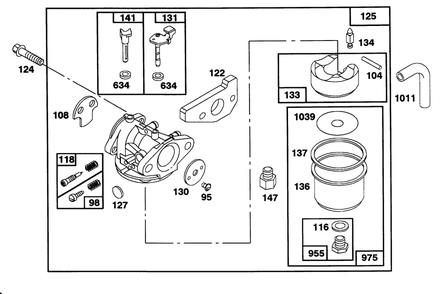 Engine Briggs & Stratton Model 97772-0112-01 Diagram and Parts List for 20328B 2000001 - 2999999 Toro Lawn Mower