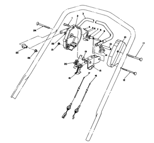 Traction Control Assembly Diagram and Parts List for 26624 8000001 - 8999999 Toro Lawn Mower
