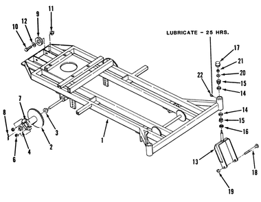 Part Location Diagram of 111883 Toro DISCONTINUED
