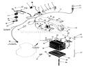 Electrical System Diagram and Parts List for 01-11B803 1980 Toro Lawn Tractor