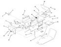 Page P Diagram and Parts List for 01-11B804 1981 Toro Lawn Tractor