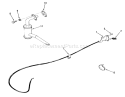 Fuel and Exhaust System - Sb-421 Diagram and Parts List for 01-16KH01 1982 Toro Lawn Tractor