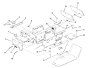 Page R Diagram and Parts List for 01-16KE02 1981 Toro Lawn Tractor
