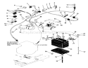 Electrical System C-175 Twin Cyl. Diagram and Parts List for 01-16KE02 1981 Toro Lawn Tractor