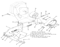 Page C Diagram and Parts List for 01-17KE03 1983 Toro Lawn Tractor