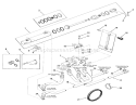 Hydraulic System Diagram and Parts List for 01-16KS01 1980 Toro Lawn Tractor
