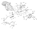 Page E Diagram and Parts List for 01-16KS01 1980 Toro Lawn Tractor