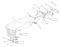 Page O Diagram and Parts List for 01-11B803 1980 Toro Lawn Tractor