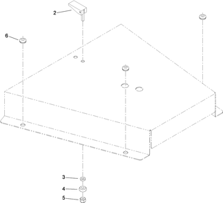 Part Location Diagram of 237-84 Toro GROMMET