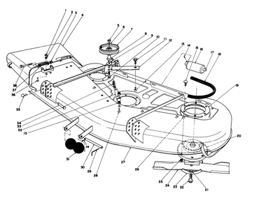 Part Location Diagram of 31-3220 Toro WASHER