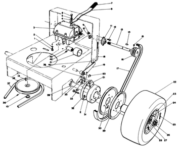 Axle Assembly Diagram and Parts List for 30102 8000001 - 8999999 Toro Lawn Tractor Accessories