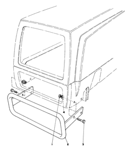 Easy-Empty Grass Catcher Model 59111 Diagram and Parts List for 57300 1000001 - 1999999 Toro Lawn Tractor