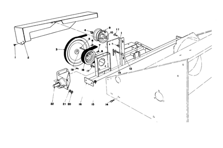 Part Location Diagram of 37-5670 Toro V-Belt (Matched Set of 2)