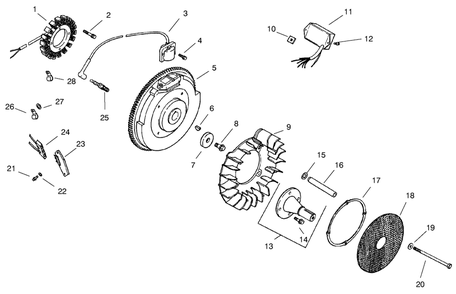 Group 5-Ignition/Electrical (Ch25s 68606 Kohler) Diagram and Parts List for 74205 990001 - 999999 Toro Lawn Tractor