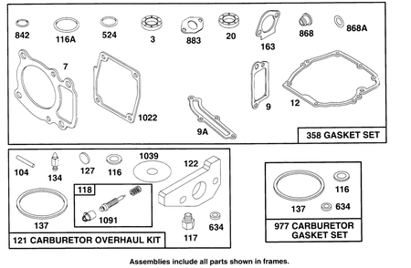 Engine Gts 150 Diagram and Parts List for 22150 6900001 - 6999999 Toro Lawn Mower