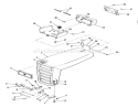 Frame, Sheet Metal And Covers Diagram and Parts List for 02-11BH01 1982 Toro Lawn Tractor