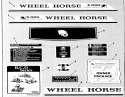 Decals, Miscellaneous Diagram and Parts List for 02-16BP01 1980 Toro Lawn Tractor