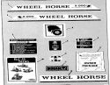 Decals, Miscellaneous Diagram and Parts List for 02-08BP03 1981 Toro Lawn Tractor