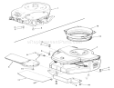 Engine Diagram and Parts List for 02-08BP03 1981 Toro Lawn Tractor