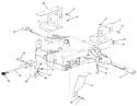 5-Speed Transmission Diagram and Parts List for 02-11BP05 1982 Toro Lawn Tractor