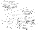 Engine Diagram and Parts List for 02-11BP05 1982 Toro Lawn Tractor