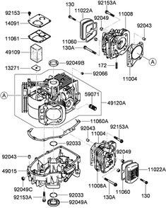 Part Location Diagram of 49109-7002 Toro Element-Breather
