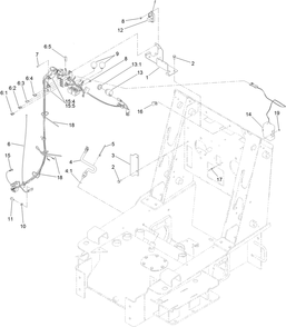 Wire Harness, Temperature Sensor  And Shield Assembly Diagram and Parts List for 22342HD 405700000 - 407399999 Toro Lawn Tractor Accessories