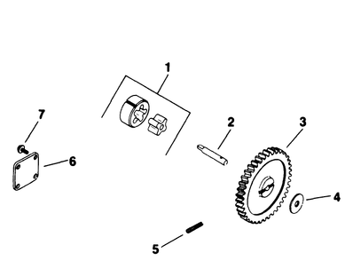 Oil Pump-Engine Kohler Model No. M18qs-24657 (Continued) Diagram and Parts List for 30718 2000001 - 2999999 Toro Lawn Tractor