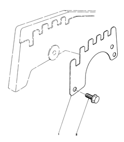 Wear Plate Kit No. 44-5530 (Optional) Diagram and Parts List for 20715 2000001 - 2999999 Toro Lawn Mower