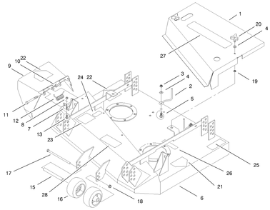 Part Location Diagram of 51-3670 Toro DISCONTINUED