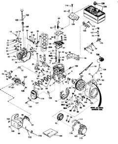 Engine Tecumseh Model No. Hm 80-155169j Diagram and Parts List for 38080 4000001 - 4999999 Toro Snow Blower