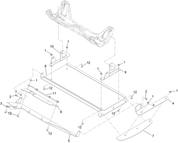 Part Location Diagram of 135-3769 Toro Flap-Discharge