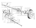 Differential And Countershaft Assembly Diagram and Parts List for 03104 0000001-0999999 - 1980 Toro Lawn Tractor