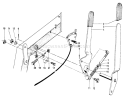 Controls Diagram and Parts List for 03108 1000001-1999999 - 1981 Toro Lawn Tractor