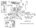 Page F Diagram and Parts List for 03108 1000001-1999999 - 1981 Toro Lawn Tractor