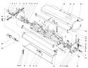 Front Cutting Unit Assembly Diagram and Parts List for 03108 1000001-1999999 - 1981 Toro Lawn Tractor