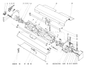 Rear Cutting Unit Assembly Diagram and Parts List for 03108 2000001-2999999 - 1982 Toro Lawn Mower