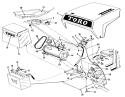 Part Location Diagram of 3256-23 Toro Washer-flat