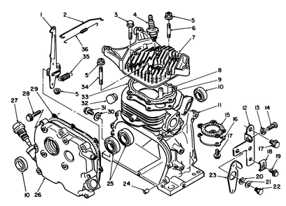 Part Location Diagram of 53-0050 Toro Spark Plug
