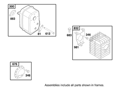 Engine Briggs & Stratton Model 92252-0129-02 Diagram and Parts List for 62063 790001 - 799999 Toro Aerator